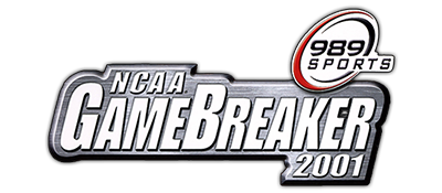 NCAA GameBreaker 2001 logo for Playstation 2